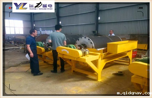 湿式磁选机工作原理动态