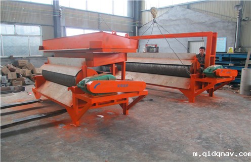 湿式平板磁选机，安徽湿式平板磁选机除铁效果怎么样_皮带老跑偏的磁筒更换工作原理_选矿规格参数及执行标准