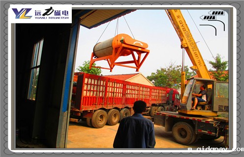 磁选机,磁选机试验,客户发来赤铁矿石到我厂要求用磁选机进行磁选试验