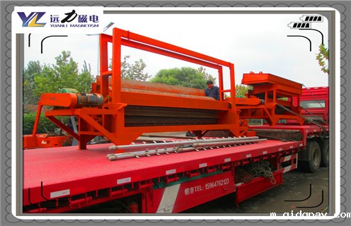 湿式磁选机，石英砂如何使用湿式磁选机除铁?_钒钛铁矿湿式磁选机厂家分享减轻破碎机磨损的方法型号参数及磁场强度