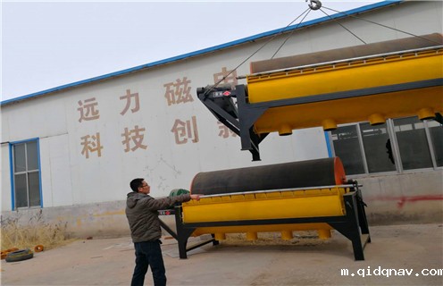 非金属磁选机，非金属磁选机磁源减弱怎么处理_磁性矿非金属磁选机磁源减弱怎么处理_非金属磁选机磁源减弱怎么处理工作视频皮带及结构价格