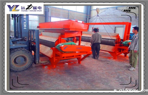 广东石英砂干粉除铁磁选机